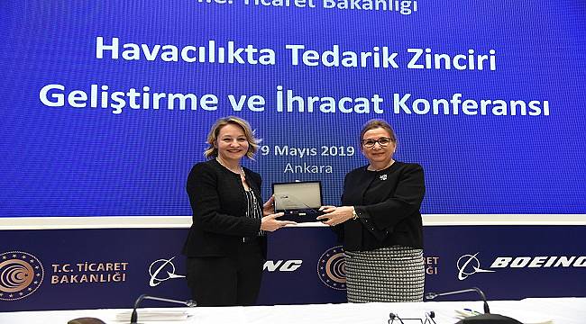 Ticaret Bakanlığı ve Boeing işbirliği yaptı