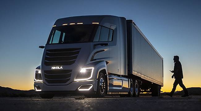 Hidrojen yakıt hücreli ve elektrik motorlu: YENİ TIR