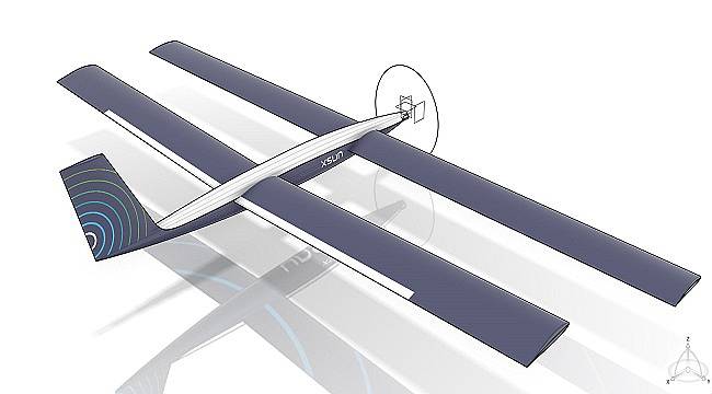 İlk güneş enerjili İHA Prototipini tanıttı!
