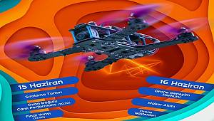 Ledlerle ışıklandırılmış pistte: DRONELER İSTANBUL'DA YARIŞACAK