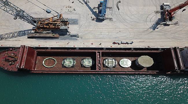 Akkuyu Nükleer&#039;de  &#039;Kor Tutucu&#039; inşaat sahasına ulaştı