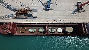 Akkuyu Nükleer'de  'Kor Tutucu' inşaat sahasına ulaştı