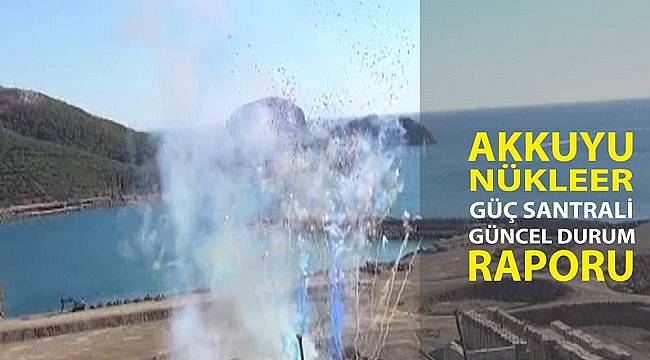 &#039;Akkuyu Nükleer Güç Santrali Güncel Durum Raporu&#039;nu yayınlandı