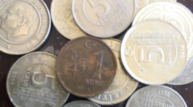 Bu ilginç: Piyasadaki kuruşları gören yok