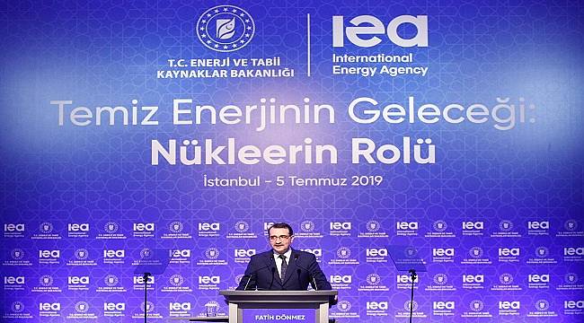 Enerji Bakanı Dönmez: Nükleer enerji Türkiye için güç, medeniyet, ileri teknoloji, gelişmişlik göstergesidir