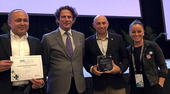 Enerjisa Dağıtım Şirketlerine &quot;Coğrafi Bilgi Sisteminde Özel Başarı Ödülü&quot; verildi