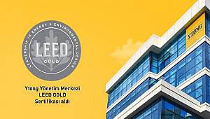 LEED GOLD Sertifikası aldı!