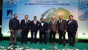 Limaş'a çevre ödülü