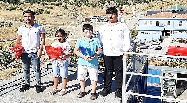 Maraşlı çocuklardan çevreci projeler