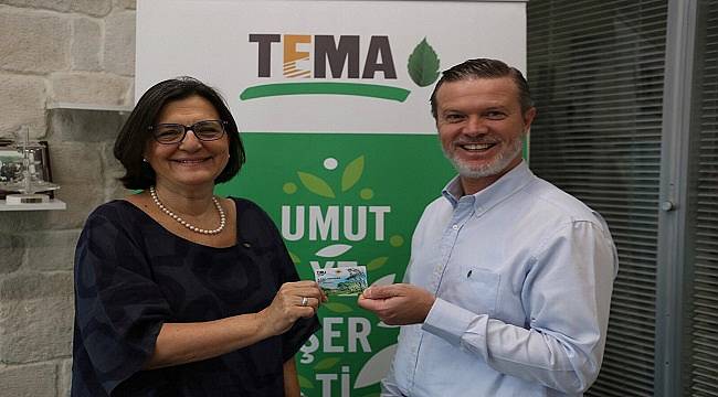 TEMA Vakfı’nın 800 bininci gönüllüsü oldu