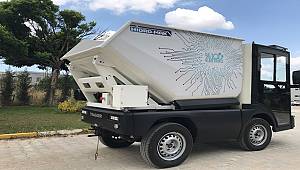 Yüzde 100 yerli elektrikli Atık Taşıma Aracı!