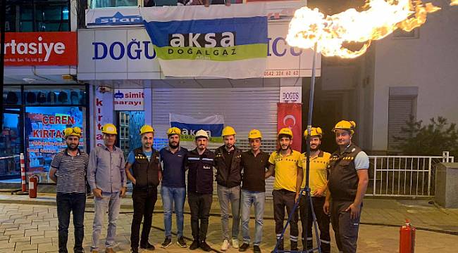 Aksa Doğalgaz Ağrı: Hayırlı olsun