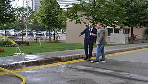 ÇEVRECİ BETON: Yağmur suyunu yeraltına akıtıyor