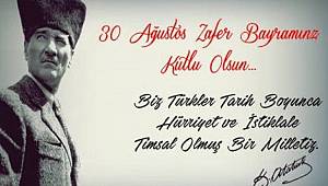 GAZBİR: 30 Ağustos Zafer Baramı Kutlu Olsun