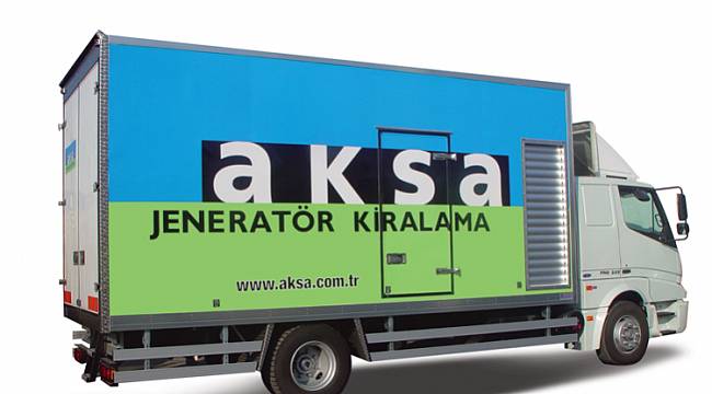 Kiralık Mobil Jeneratör hizmeti başlattı!