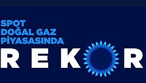 Spot Doğal Gaz Piyasası'nda rekor!