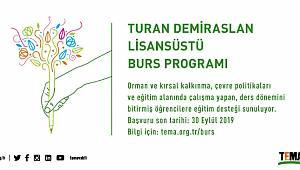 TEMA Vakfı: Son başvuru tarihi 30 Eylül