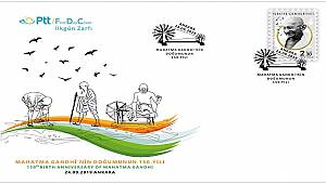 ENERJİ DÜNYASI: PTT Gandhi anısına tek değerli anma pulu çıkardı