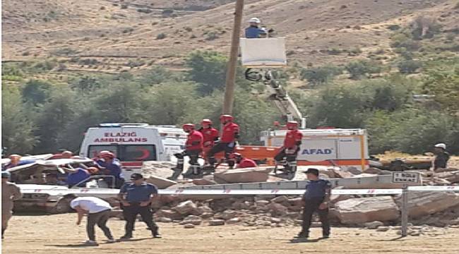 Fırat EDAŞ deprem tatbikatında!