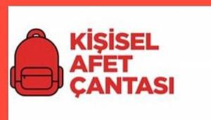 Kişisel Afet Çantası'nda olması gerekenler: HERKES İÇİN ÖNEMLİ