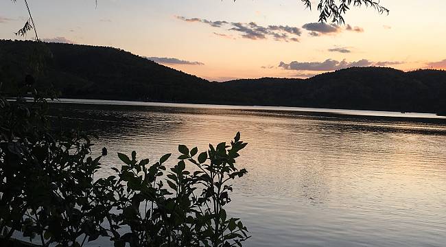 ODTÜ Eymir&#039;de gün batımı!