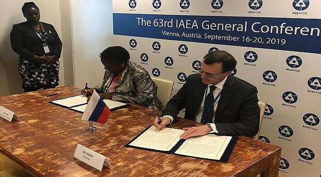 Rusya Ve Uganda Nükleer Enerji için İmza Attı