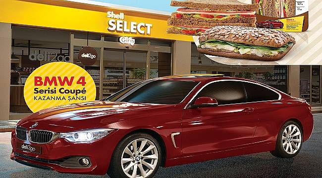 Shell &#039;BMW 4 serisi Coup&#039; kazandırıyor!