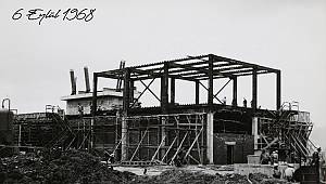 Yıl 1968: PETKİM’in İzmit – Yarımca’daki ana binası inşa ediliyor