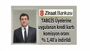 YÜZDE 1,40'A İNDİRİLDİ: TABGİS üyelerine uygulanan 'kredi kartı' komisyon oranı