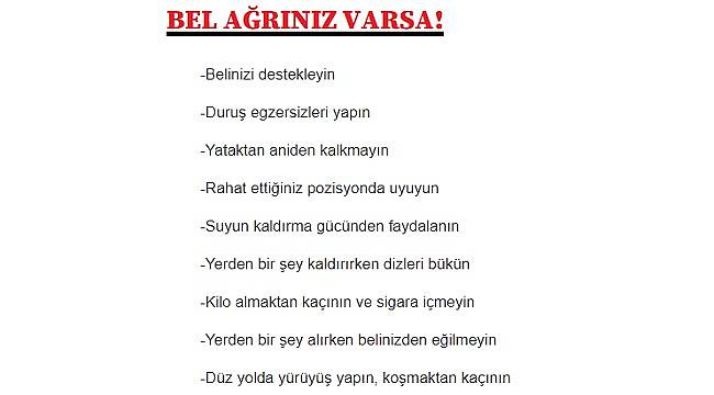 Enerji Çalışanları - Bel ağrısı nedir? Bel ağrınız olunca ne yapmalı?