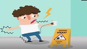 Elektrik çarpar: DİKKAT