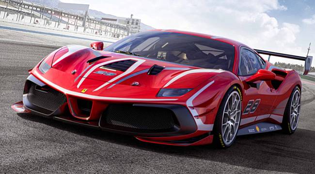En yeni Ferrari için!