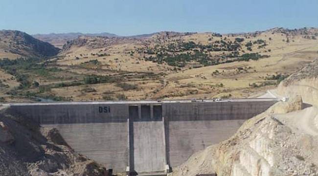 Ergani Barajı&#039;nda su tutulmaya başlandı!