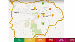 Havası en temiz ilçeler Çankaya ve Keçiören: ANKARA'DA