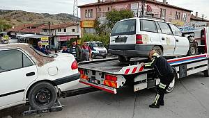 Hurda araçları topluyor: ÇEVRE KİRLİLİĞİ İÇİN ÖNEMLİ