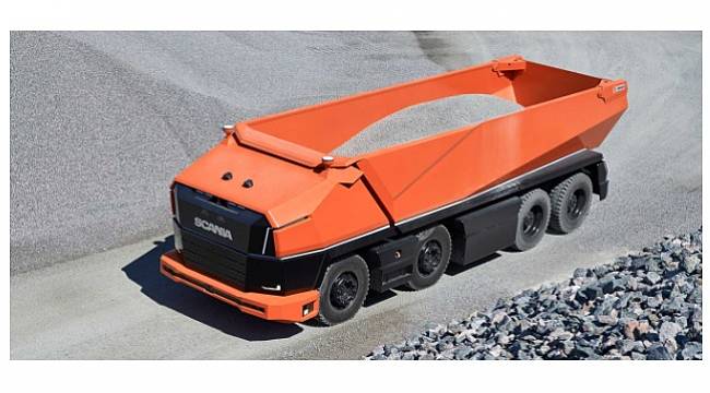 Introducing Scania AXL, a cabless autonomous concept truck