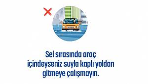 İZMİR başta: Suyla kaplı yolda gitmeyin