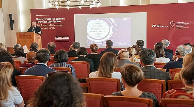 KOÇ ÜNİVERSİTESİ: Sivil Toplum ve Hayırseverlik Araştırmaları Merkezi açıldı