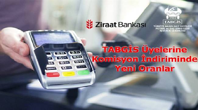 TABGİS: Komisyon oranları 1,30 düşürüldü