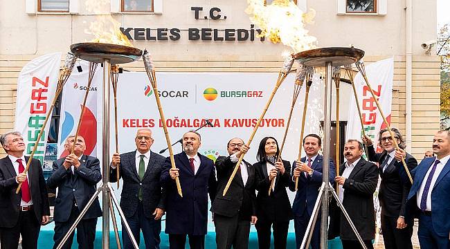 Doğalgaza kavuştu!