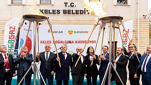 Doğalgaza kavuştu!