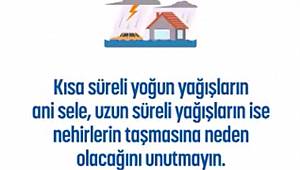 Elazığ, Bingöl, Diyarbakır, Batman ve Muş'da Kuvvetli Yağış uyarısı!