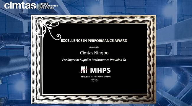 &#039;Excellence in Performance Award&#039;