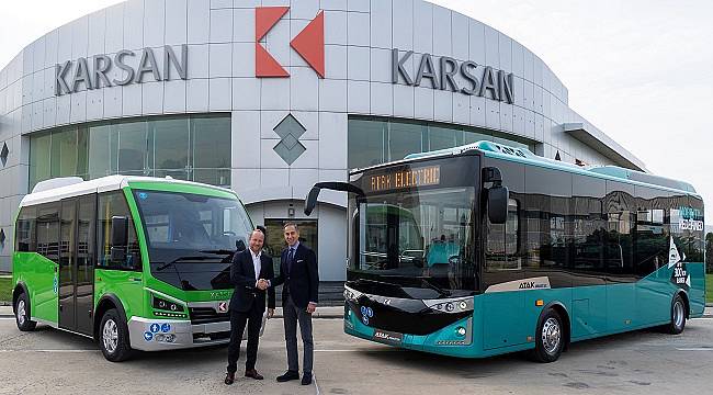 Karsan&#039;dan BMW  işbirliği kapsamında yüzde 100 elektrikli toplu taşıma araçları!