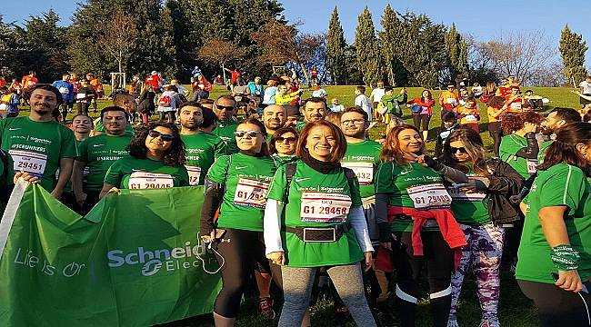 Schneider Electric Çalışanları koştu!