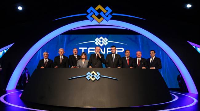 TANAP Türkiye üzerinden Avrupa&#039;ya bağlandı!