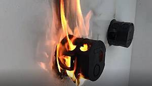 Yerli elektrikli otomobilin yangın söndürme sistemine talip (VİDEOLU)