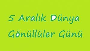 ENERJİ DÜNYASI: '5 Aralık Dünya Gönüllüler Günü'
