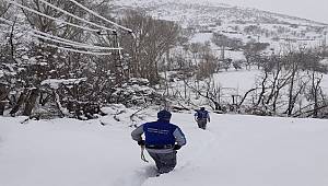 Kışın elektrik arızalarına böyle müdahale ediyorlar!