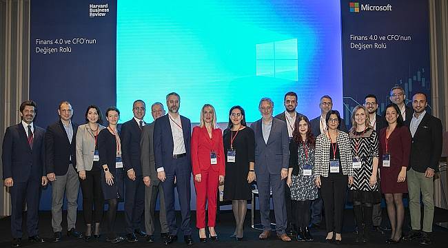 Teknoloji ve finans dünyası Microsoft CFO etkinliğinde buluştu